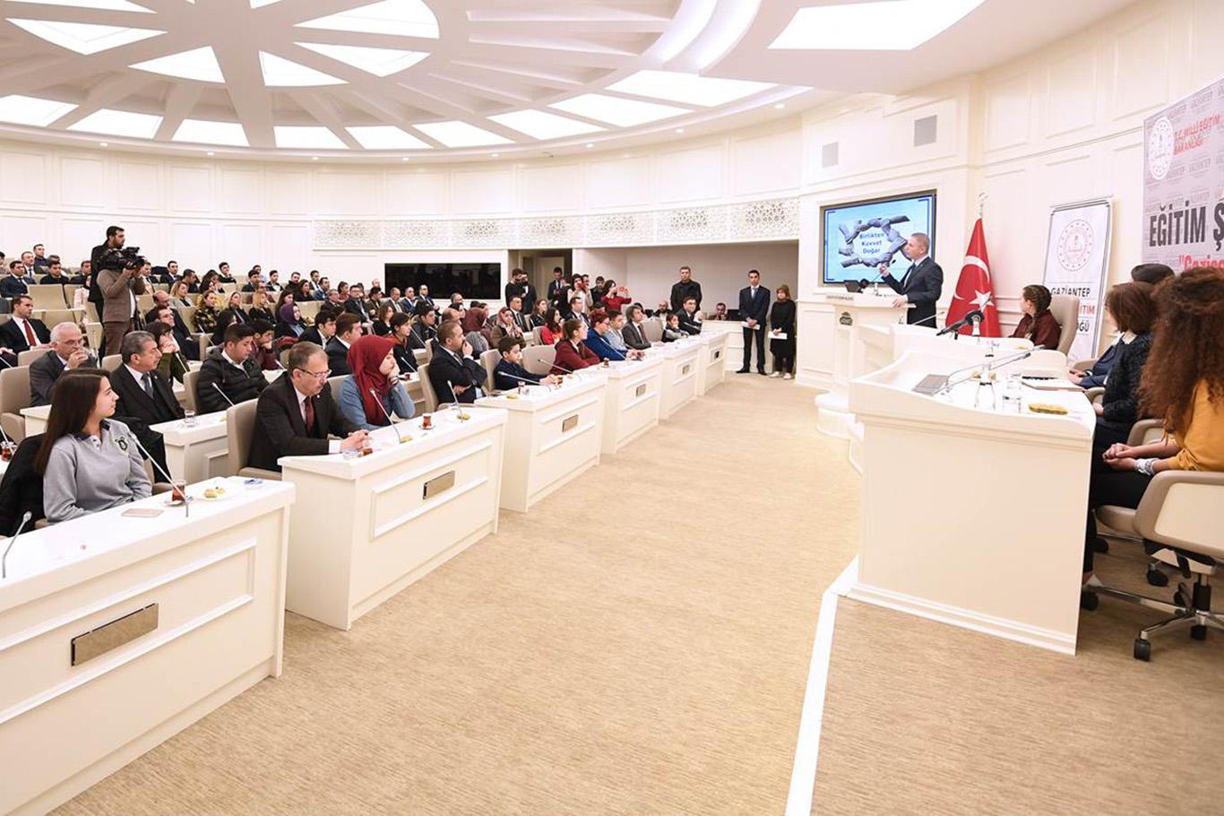 Gaziantep'te "Gazişehir Öğrenci Meclisi" toplandı